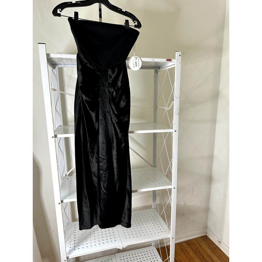 STAUD Midi wayfaring dress in Black 0